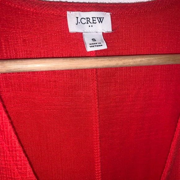 J. Crew Textured Knit Wrap Dress - Picture 10 of 11